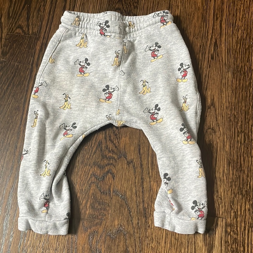 H&M Mickey and Pluto Sweatpants